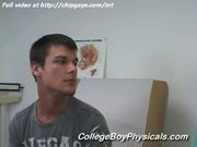 Horny medical guy examines body