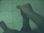 Strait Masturbating Til` He Explodes