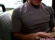 Straight guy sucks gay guys cock
