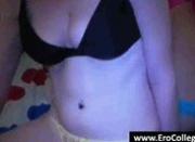 College girls getting wild in bedroom