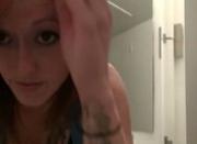 Nextdoor redhead fingering