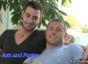 Gay clips of Ash and Porter fuck