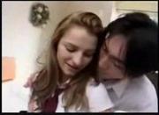 White girl and Asian guy