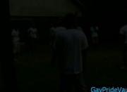 Guy gets fucked by group on sofa 1
