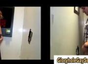 Hot babe lures straight guy into gloryhole