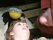 Worker Gets POV Blowjob and Cum by Horny Babe