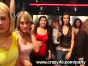 Tipsy Girls Fuck Strippers at Party