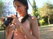 skilful brunette enjoy her friend