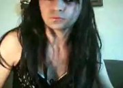 Brunette CD On Webcam 2