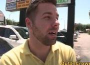 Hot straight hunks get outed in public