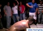 College boys get dared to wrestle naked