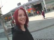 Ariel sucks and fucks in car park