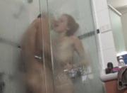 Sexy couple lather up