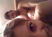 Petite girl with big boobs enjoys his black cock