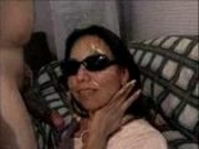 wife take a big facial
