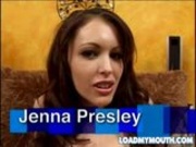 Jenna Presley swallows