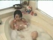 Cute Half Japanese Hottie HybisskissTakes A Bath