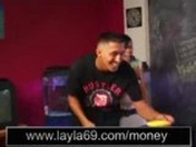 Crazy babes doing shit for cash