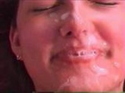 Blonde messy homemade facial