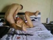 VIRGINIE BLONDE SALOPE CUISSE OUVERTE
