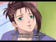 Female teacher receive anal penetration in the bath - anime hentai movie