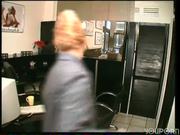 Horny voyeur in the tattoo parlor - DBM Video