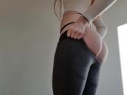 Bubble Butt Fitness Model Leggings Try On Haul - DLE