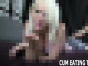 Cum Eating Instruction And POV Femdom Videos