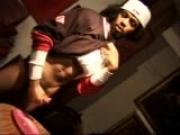 Hot thug guy busts a nut