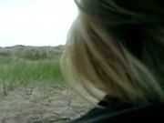 Beach blowjob watcher