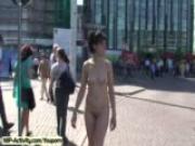 Spectacular Public Nudity With Miriam And Celine