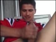 Up close of a handjob (CLIP)