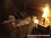 Threesome at the Cabin