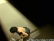 Spying on busty latina girl in fitting room