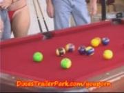 Trailer Trash POOL Shooting with MILF and Co-Ed