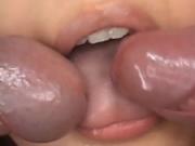 Asumi Mizuno gets many sex toys and licked shlongs in hairy slit