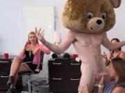 DANCINGBEAR - Interracial Crew Of Cock Hungry Whores Eating Male Strippers Alive