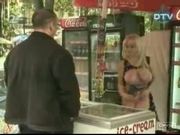 big boobs prank