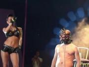 extreme fetish porn on public stage