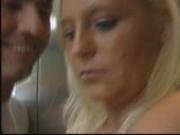Elevator blowjob