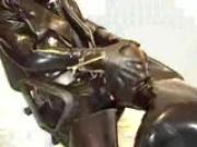 Latex Gay Blowjob