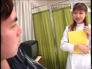 Nurse gives patient a handjob