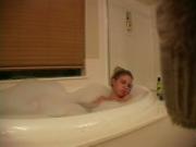 Take a peek at Amanda in the bath