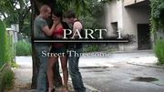 EXTREME Public Threesome with pretty Carmen PART 1