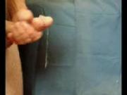wanking off a load
