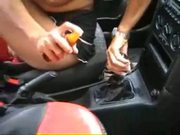 She fuck the Car (part1)