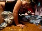 Miranda - Doggy Brush Fucking 01