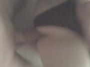 blonde with blindfold