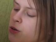 busty brunette fingering cunt