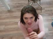 Cheating girlfriend interracial blowjob